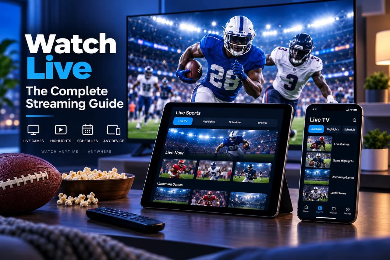 Watch NFL Live: The Complete Streaming Guide